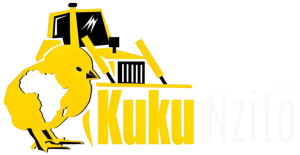 Kuku Nzito White Logo
